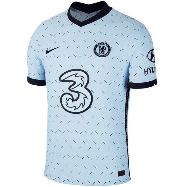 Tailandia Camiseta Chelsea Replica Segunda Ropa 2020/21 Azul